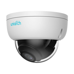 UNIARCH UV-IPC-D112-PF28 2MP Outdoor Dome IP Camera with PoE and Wi-Fi, 2.8mm Lens, IR 30m, IP67