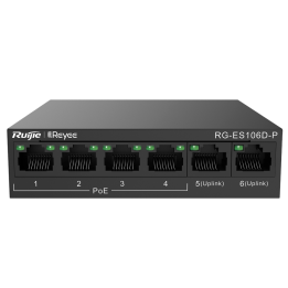 REYEE RG-ES106D-P 5-Port 10/100Mbps PoE Switch