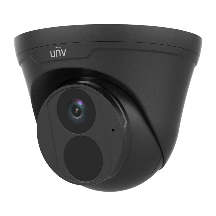 UNIVIEW EASY UV-IPC3614LE-ADF28K-G1-BLACK 4MP Turret IP Camera with Wi-Fi, IP67, 2.8mm Lens, IR 30m, Built-in Mic