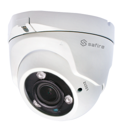 SAFIRE SF-T957V-3KE 5MP IP PTZ Speed Dome kamera ar 2.7-13.5 mm varifokālu objektīvu, 40m IR, IP66, PoE