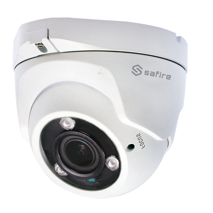 SAFIRE SF-T957V-3KE 5MP IP PTZ Speed Dome kamera ar 2.7-13.5 mm varifokālu objektīvu, 40m IR, IP66, PoE