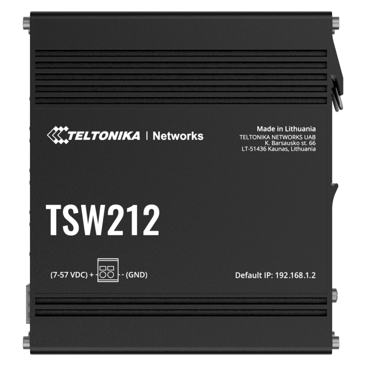 Teltonika TK-TSW212 5-портовый Gigabit PoE+ коммутатор