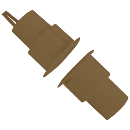MARCA BLANCA MC-EMPC-BROWN Коричневый дверной/оконный контакт
