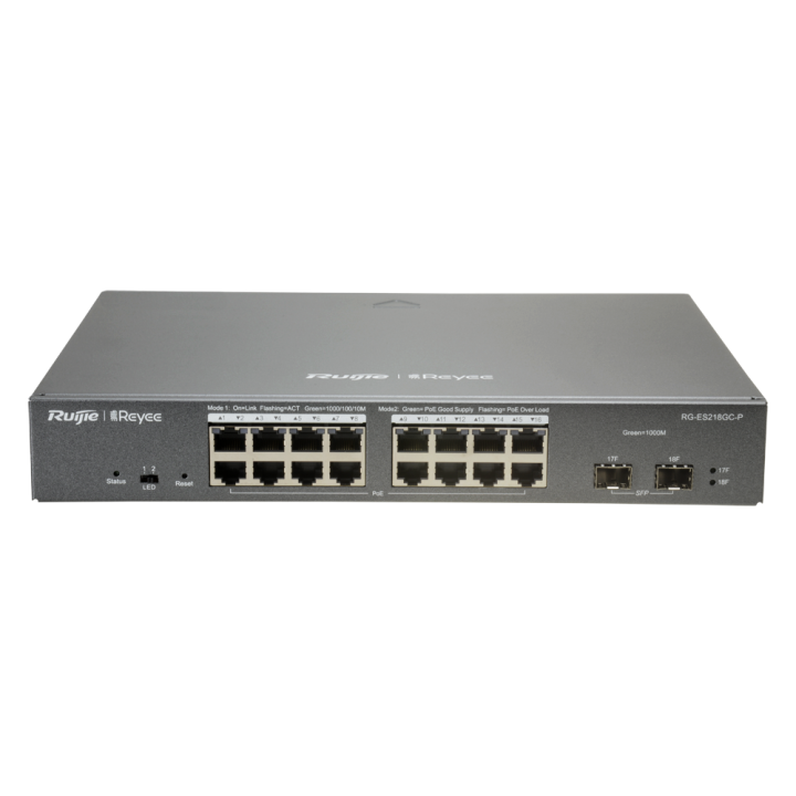 REYEE RG-ES218GC-P 11-портовый Gigabit PoE коммутатор