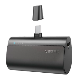 VEGER VG-W0556 5000 мАч Power Bank Черный