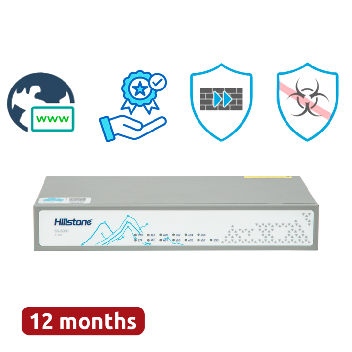 HILLSTONE HILL-SG-6000-A1000-HWBDL1-IN12 ugunsmūris