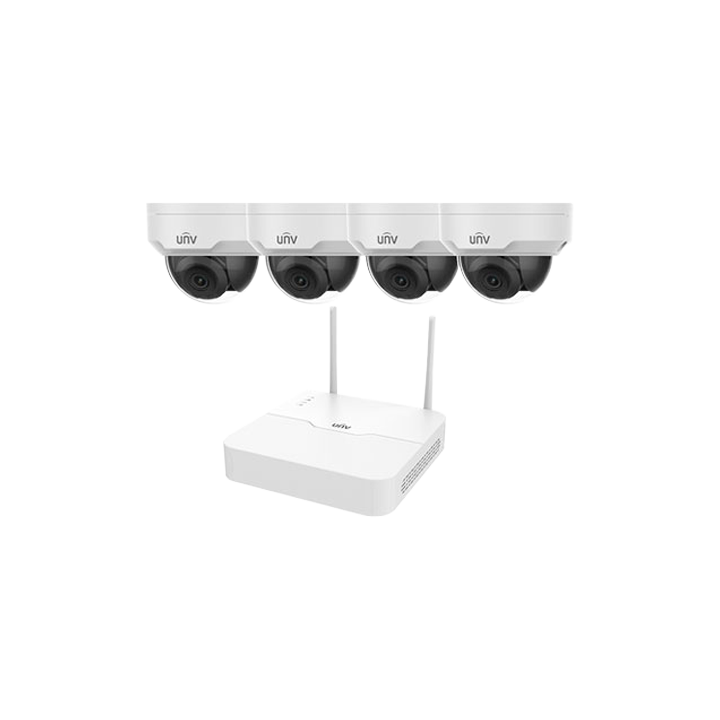 UNIVIEW EASY UV-KIT002-D44W 4MP PoE IP kameras komplekts