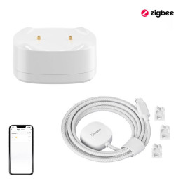 SONOFF SNZB-05P ūdens noplūdes/plūdu sensors, ar noteikšanas kabeli (komplekts) - Sonoff, SmartWise, Shelly ES vairumtirdzniecīb