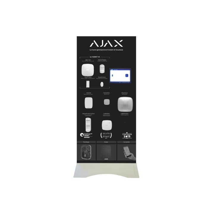 AJAX AJ-BTOTEM-W-IT NVR ierakstītājs