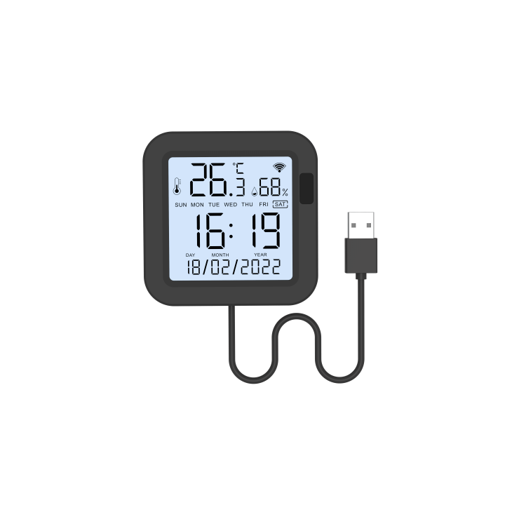 Immax NEO LITE Smart IR kontrolieris ar temperatūras un mitruma sensoriem, WiFi