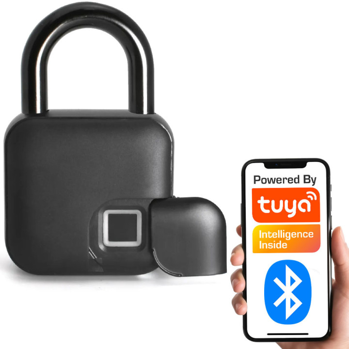Viedā piekaramā atslēga Bluetooth pirkstu poga TUYA