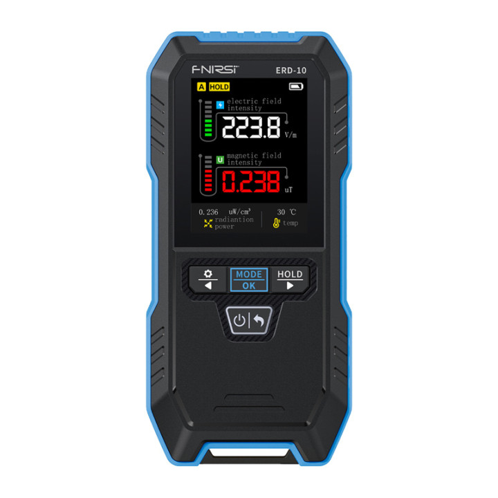 FNIRSI ERD-10 elektromagnētiskā starojuma detektors