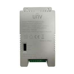 UNIVIEW UV-PWR-DC1204-C4-EU 12В 4А DIN блок питания