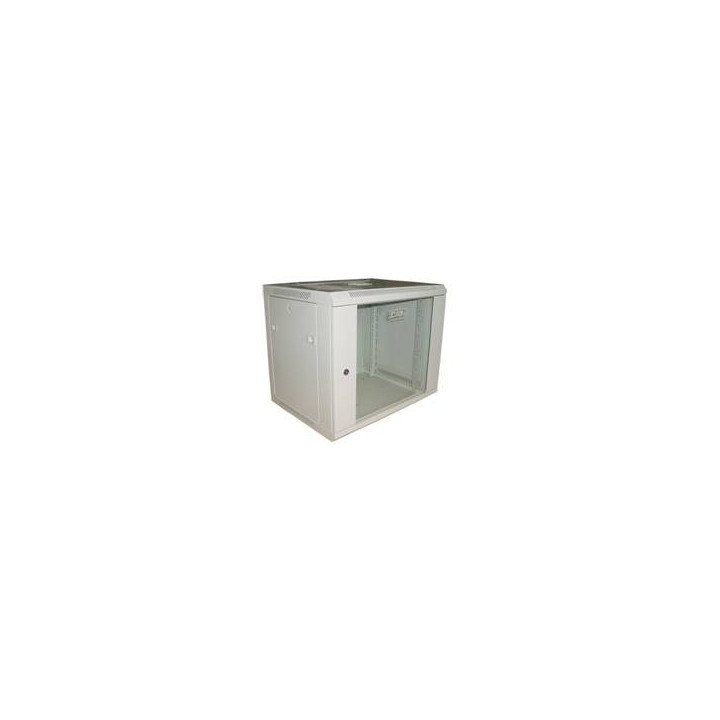 Настенный сетевой шкаф CATlink CL-W19-6U-450, 19", 6U, 600x450мм RAL7035