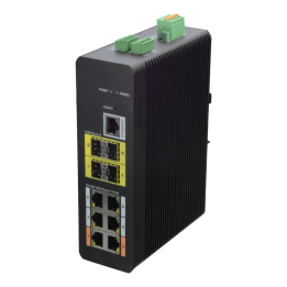 X-SECURITY XS-SW1006HIPOE-MFG-120-DIN 5-портовый PoE+ коммутатор