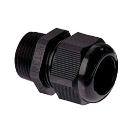 MARCA BLANCA Кабельный ввод NPT 3/4" черный