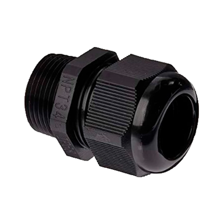 MARCA BLANCA Кабельный ввод NPT 3/4" черный
