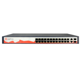 SAFIRE SW2824POE-250W Управляемый PoE+ коммутатор 24 порта 250 Вт