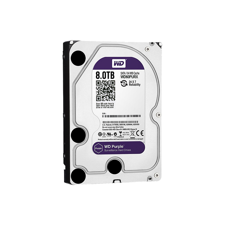 Western Digital HD8TB 8TB HDD novērošanai