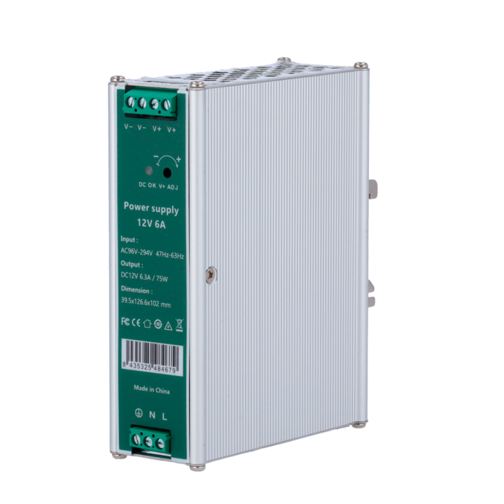 MARCA BLANCA DC12V6A-DIN 12В 3А DIN-рейка