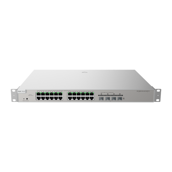 REYEE RG-NBS5100-24GT4SFP-P 24-портовый PoE+ управляемый коммутатор