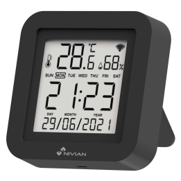 NIVIAN RETAIL NVS-TEMPHUMIR-W Wi-Fi temp. un mitruma sensors