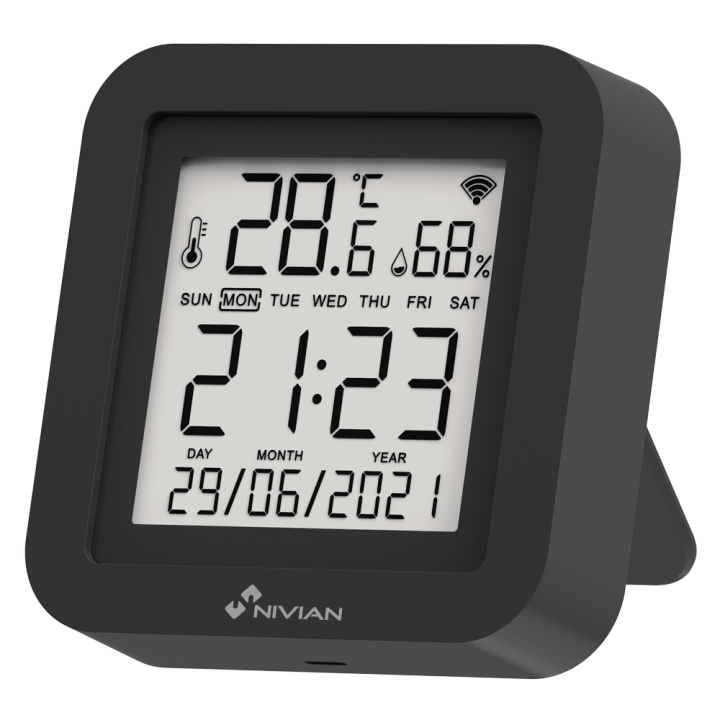 NIVIAN RETAIL NVS-TEMPHUMIR-W Wi-Fi temp. un mitruma sensors