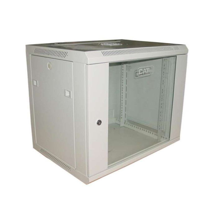 Серверный шкаф CATlink / Digitus настенный, 19", 15U, 600x600, двухсекционный (RAL 7035)
