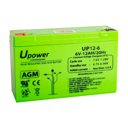 MASTER BATTERY BATT-6012-U 6V akumulators