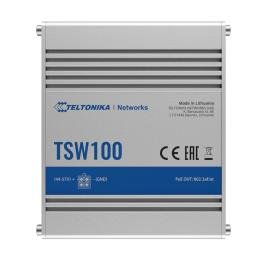 Управляемый коммутатор TELTONIKA TK-TSW100, 5 портов Gigabit PoE