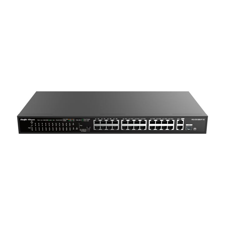REYEE RG-ES126S-P V2 Управляемый PoE коммутатор 21 порт