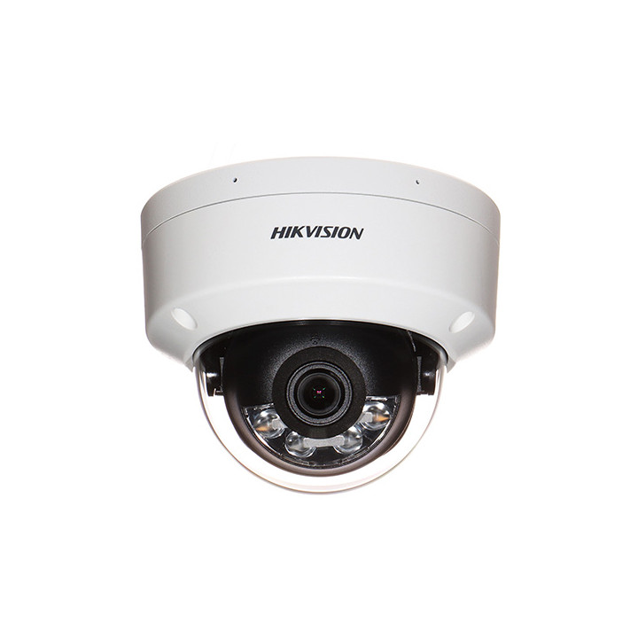 Hikvision DS-2CE50DF3T-VPLSE(2.8MM) 2MP HD-TVI kupola kamera ar Smart Hybrid Light, 2.8mm objektīvs, āra