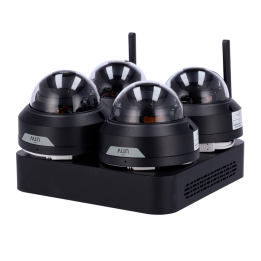 UNIVIEW EASY UV-KIT114-D42W-BLACK 4MP PoE IP-камерный комплект