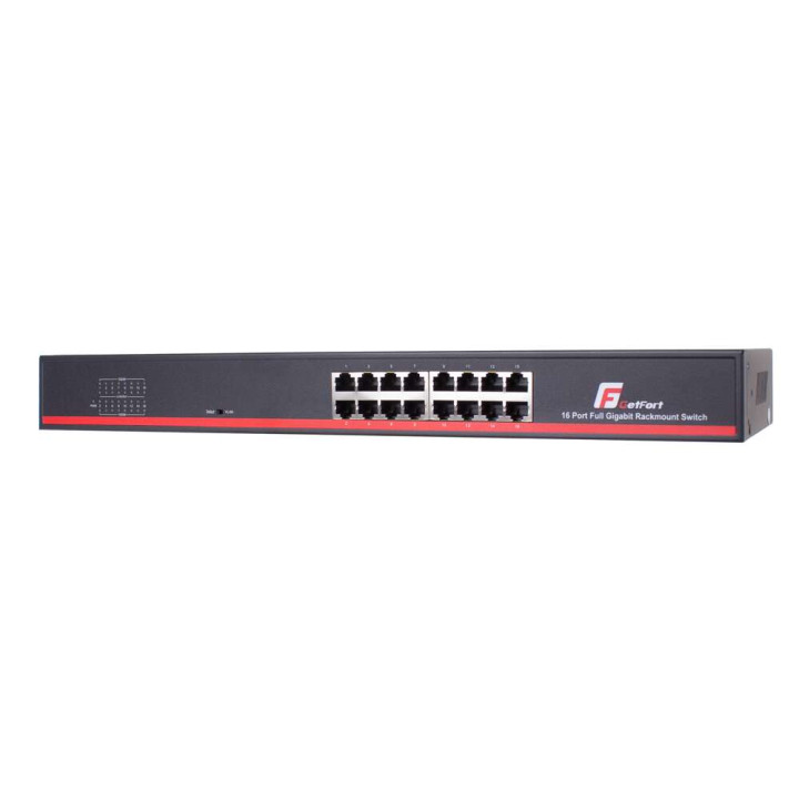 Коммутатор GETFORT SG-116, 16 портов Gigabit Ethernet