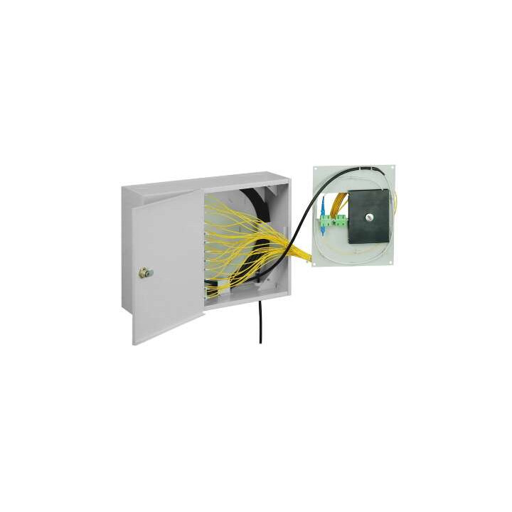 Шкаф Mantar MAN-SRS-30-40-13 для оптоволокна, настенный монтаж, 24 x SC Duplex, 48J