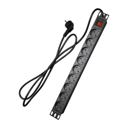 MARCA BLANCA PDU-9P1U-SWITCH 9-розеточный 1U коммутируемый PDU