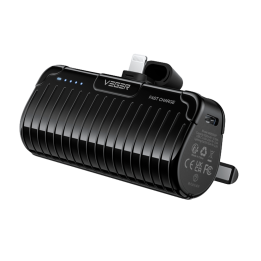 VEGER VG-W0558P 5000 mAh barošanas bloks melns