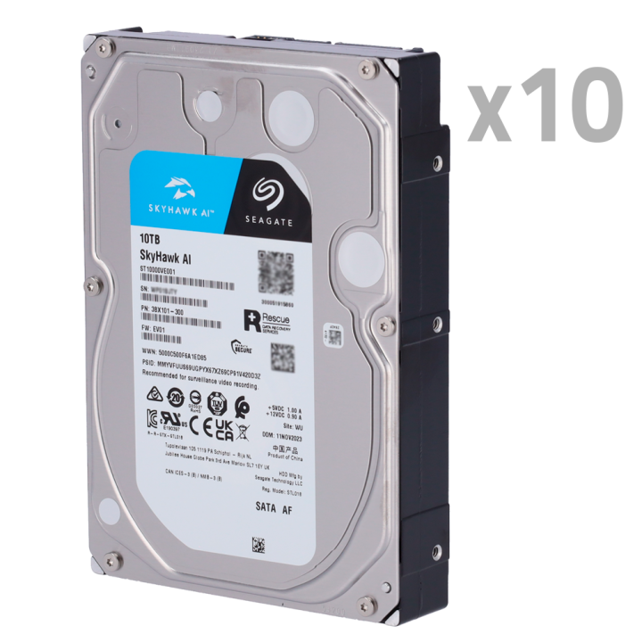 SEAGATE 10XHD10TB-S-AI 10TB novērošanas HDD