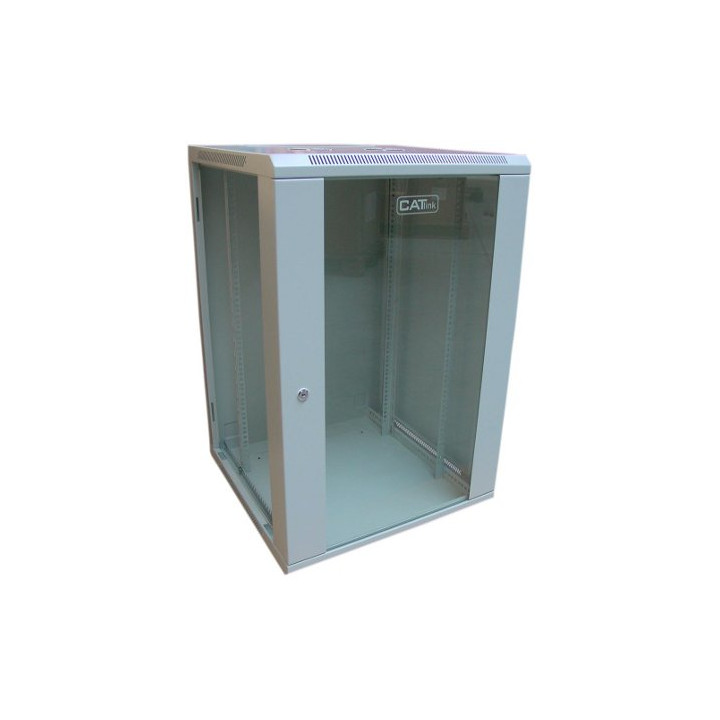 Серверный шкаф CATlink / Digitus, 19", 18U, 600x600, для настенного монтажа (RAL 7035)