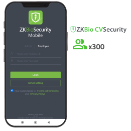 ZKTECO ZK-SOF-BIOCV-MBAPP-300EMP биометрический терминал