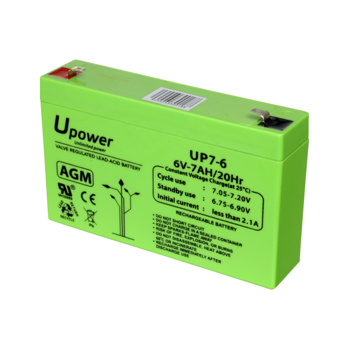 MASTER BATTERY BATT-6070-U 6V akumulators powerbank