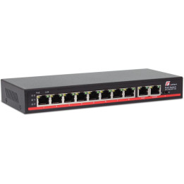 Коммутатор GETFORT GETFORT-210D-8P-120 с PoE, 8 портов FE PoE + 2GE Uplink, 120W PoE+