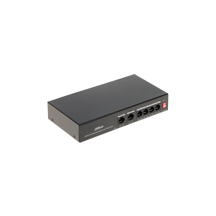 ПЕРЕКЛЮЧАТЕЛЬ POE PFS3006-4ET-36 4 ПРИЕВАДУ ДАХУА
