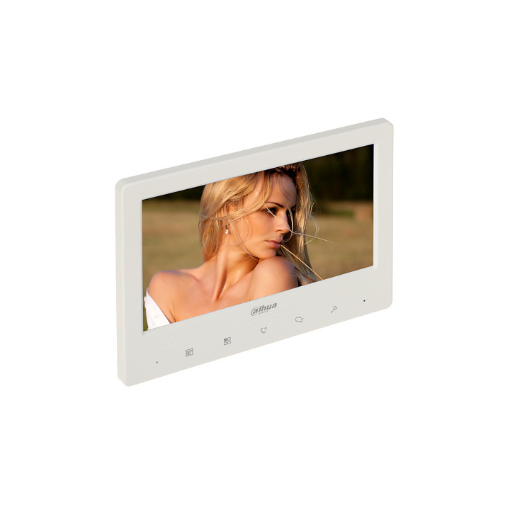 Dahua VTH1020J-T Video Domofona Iekštelpu Panelis – Balts, Divvirzienu Audio, 480g