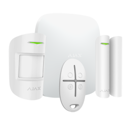 AJAX AJ-HUBKITPLUS-W хаб умного дома Wi-Fi белый