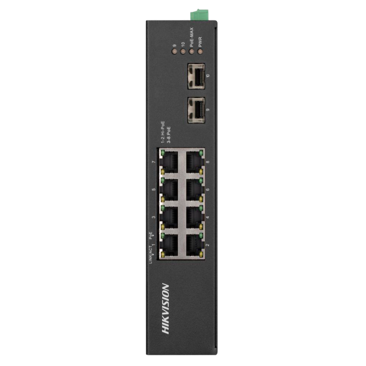HIKVISION DS-3T0510HP-E/HS 5-портовый PoE коммутатор