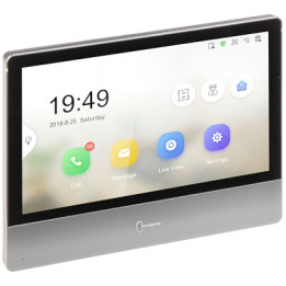 Hikvision DS-KH8350-WTE1/EU 7" viedais sienas panelis ar Wi-Fi un PoE