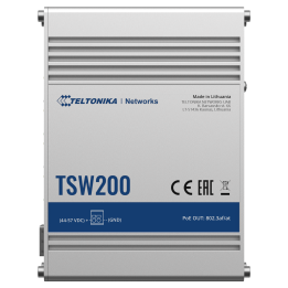 TELTONIKA TK-TSW200 5-портовый Gigabit PoE управляемый коммутатор