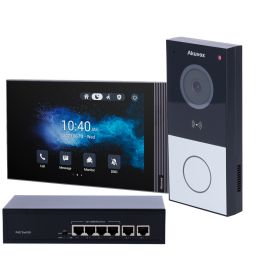 AKUVOX AK-KIT03-IP IP видеодомофон Wi-Fi PoE