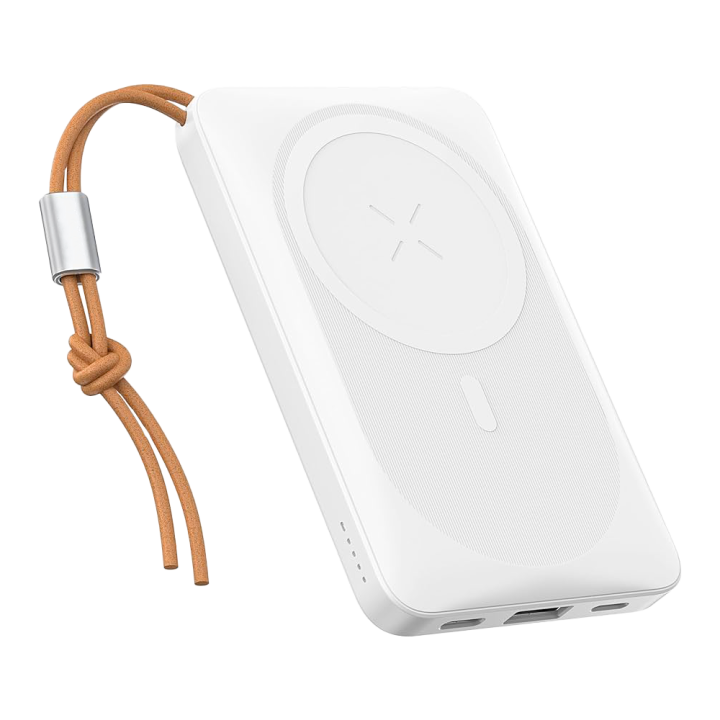 VEGER VG-W1151-W 5001mAh Powerbank Balts
